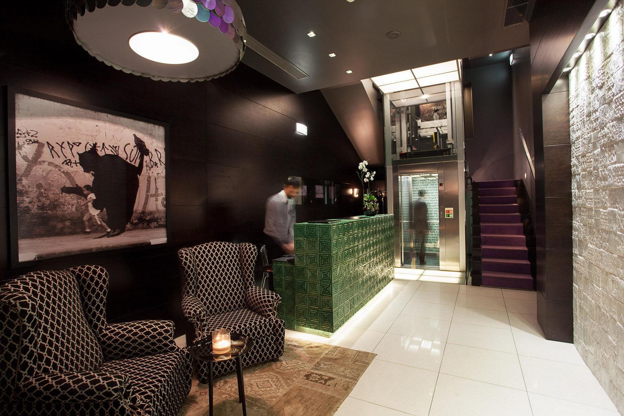 Internacional Design Hotel Lisbona Esterno foto